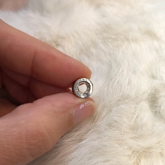 Pandora Sparkle Spacer Charm Bead Pink Silver 925 - Picture 4 of 6